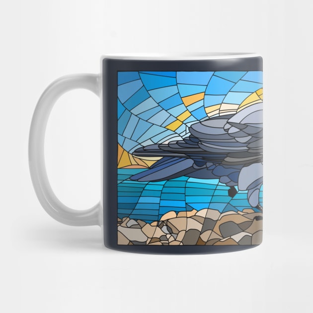 Jackdaw In Glass by Hareguizer